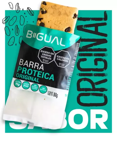 Barras Proteicas Bigual 50 Grs SIN TACC - comprar online