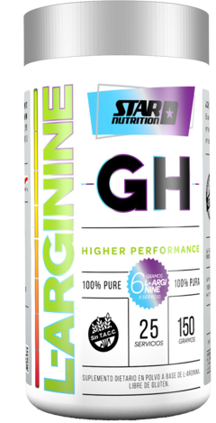 Arginina Gh Star Nutrition 150 Grs 100% Pura Grado Usp Farma