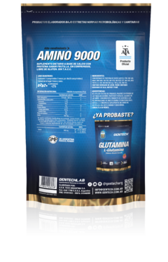 Amino 9000 Gentech 160 Tab Aminoácidos Masticables Saborizados Sin Tacc en internet