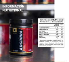L - Arginina 200 Gr. Body Advance Precursor Oxido Nítrico - HEDGEHOG SUPLEMENTOS