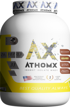 Whey Protein Isolate Athomx Isobot 1Kg Asimilación Rápida y Bajo en Carbohidratos