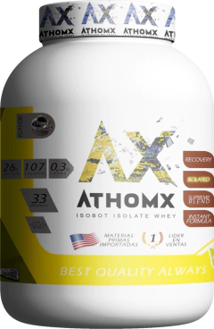 Whey Protein Isolate Athomx Isobot 1Kg Asimilación Rápida y Bajo en Carbohidratos