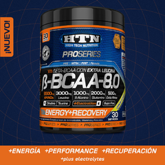 Imagen de Bcaa 8.0 (+ Enzime) 30 Serv Htn Extra Leucina Vegan Sin Tacc