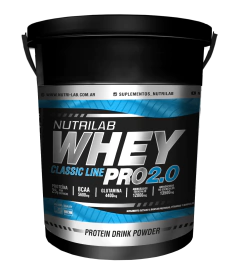 Whey Pro 2.0 Classic Line 3 Kg Nutrilab Proteina Concentrada