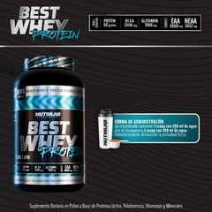 Best Whey 1 Kg Nutrilab Proteina De Suero De Mayor Performance - comprar online