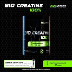 Creatina Monohidrato 300 Grs Biologics Rendimiento Sport en internet