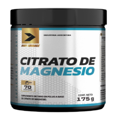 Citrato De Magnesio Puro 175 Gr / 70 Serv Body Advance