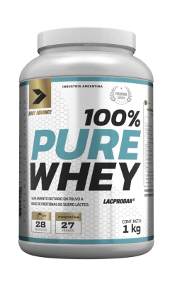 100 % Pure Whey Lacprodan 1 Kg Sin Sabor Body Advance