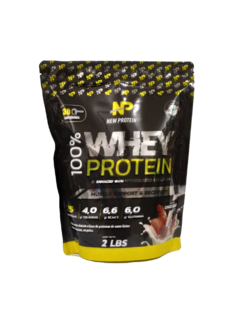 Imagen de 100% Whey Protein 1 Kg New Protein Con Colágeno Hidrolizado