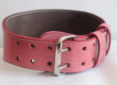 Cinto Lumbar De Cuero Para Fuerza Con Hebilla De Alta Calidad Para Gimnasio - tienda online