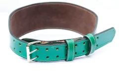 Imagen de Cinto Lumbar De Cuero Para Fuerza Con Hebilla De Alta Calidad Para Gimnasio