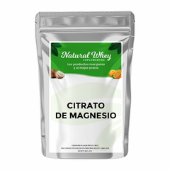 Citrato De Magnesio 500 grs Usp Máxima Calidad Natural Whey
