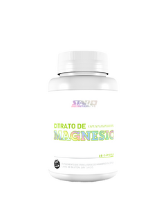 Citrato De Magnesio 60 Caps Star Nutrition Sin Tacc