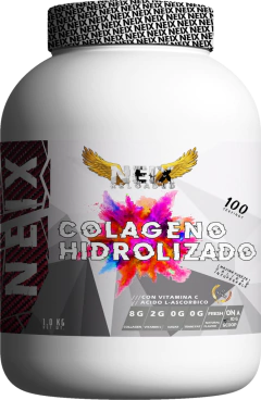 Colageno Hidrolizado Neix 1 Kg 100 Dias Con Vitamina C