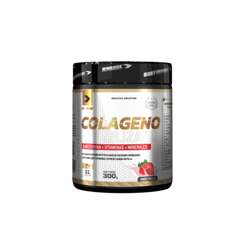 Colágeno Hidrolizado En Polvo 300 Grs Body Advance