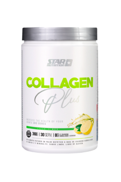 Collagen Plus Star Nutrition Magnesio Calcio Zinc Vitamina C Limón