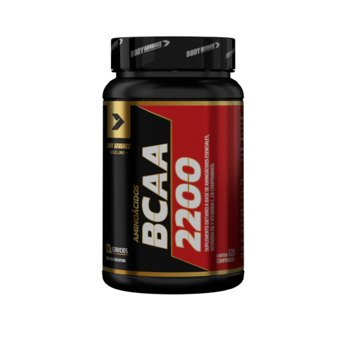 Bcaa 2200 120 Tab Recuperador Muscular Body Advance