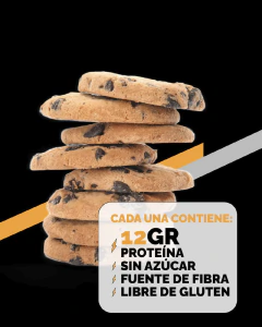 Cookie Choco Chip Protein (Caja 12 Unid) Day By Day - tienda online