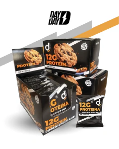 Cookie Choco Chip Protein (Caja 12 Unid) Day By Day