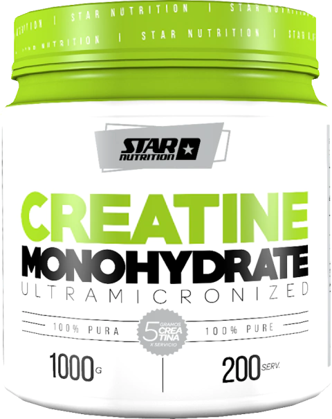 Creatina Micronizada 1 Kg / 200 Servicios Mayor Fuerza Resistencia y Recuperación - comprar online