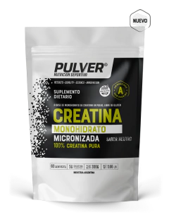 100% Creatina Monohidrato 300 Grs 60 Serv Pulver Sin Tacc en internet