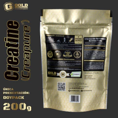 Creatina Creapure Sello Aleman 200gr Gold Nutrition Sin Tacc en internet