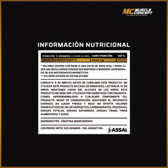 Creatina Monohidrato 300 Grs Muscle Concept - comprar online