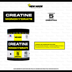 Creatina Monohidrato 300 Grs New Made Rapida Absorcion en internet