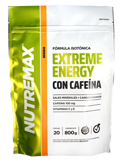Extreme Energy Cafeina 800 Grs 20 Serv Nutremax Sin Tacc - comprar online