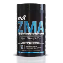Zma Ena 60 Caps Zinc Magnesio Vitamina B6 + Fuerza + Energia
