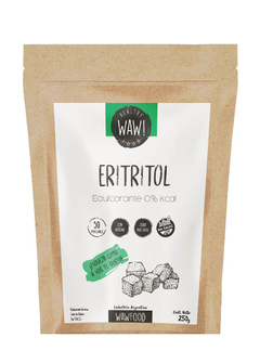 Eritritol Edulcorante Waw 100% Natural 0% Índice Glucémico 250 Grs