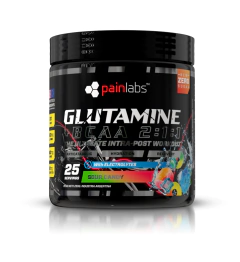 Bcaa 2.1.1 Painlabs 25 Serv + Glutamina + Electrolitos + Vitamina C - HEDGEHOG SUPLEMENTOS