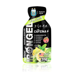 Iron Gel Cafeína X 24u 20gr Unid Gentech Energía Sin Tacc - comprar online