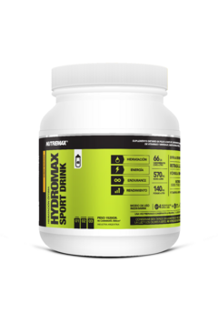 Hydroxymax Sport Drink 23 Lts Electrolitos Nutremax Sin Tacc