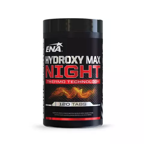 Hydroxy Max Night X120 Tabs Ena Sport Quemador Termogenico