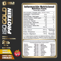 Combo Gold Nutrition Elemental Low Carb Proteína Isolada + Glutamina + Amino en internet