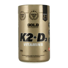 Imagen de Vitaminas K2 + D3 Vegetal Gold Nutrition 90 Comp Sin Tacc