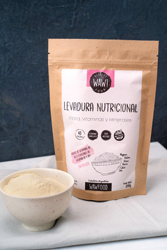 Levadura Nutricional Polvo Waw Food Gmo Free Vegan Sin Tac - comprar online