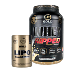 Combo Definicion Whey Ripped + Lipo Burn Gold Nutrition - comprar online