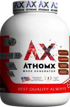 Athomx Mass Generator Muscle 1.5 Kg Ganador De Peso + Oxido Nítrico Arginina