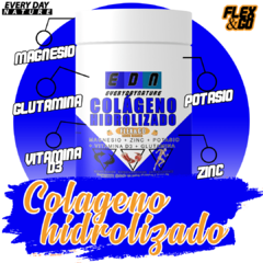 Colageno Hidrolizado Magnesio Zinc Potasio D3 Glutamina Edn Flex Articulaciones - HEDGEHOG SUPLEMENTOS