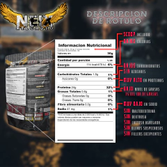 Whey Protein Real Whey Neix Reload 1 Kg Proteina Concentrada - HEDGEHOG SUPLEMENTOS