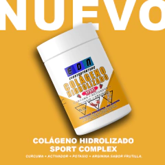 Colageno Sport Edn Peptidos puros + Curcuma + Activador + Potasio + Arginina - comprar online