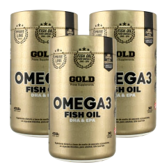 Omega 3 Fish Oil 90 Capsulas Blandas Sin Tacc Gold Nutrition