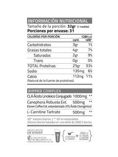 Iso Whey Ripped Whey Evolution 2 Lbs Star Nutrition Con Quemador - HEDGEHOG SUPLEMENTOS