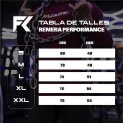 Remera Fuark Performance BLOOM - HEDGEHOG SUPLEMENTOS