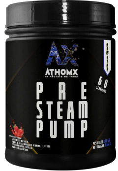 Pre Steam Pump 60 Serv Athomx Pre Entreno Para Fuerza