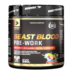Beast Blood 35 Serv Body Advance Pre Entreno Potente Con Cafeína