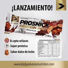 Prosnick Barras Proteicas 10 Unid Body Advance Sin Tacc en internet