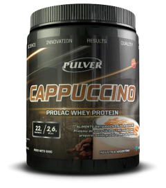 Café Proteico Capuccino Prolac 20 Servicios Pulver Sin Tacc